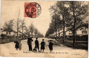 CPA ROMILLY-sur-SEINE - Ouvrieres du Chemin de Fer de l'Est (179133)