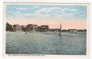 Hawthorne Inn Cottages Gloucester Massachusetts postcard