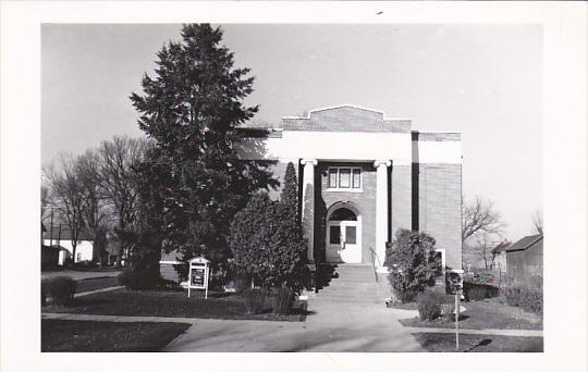 Illinois Durand First Methodist Church Real Photo