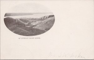 Qu'Appelle Valley Saskatchewan SK Sask Souvenir Private Postcard E79