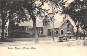 Public library Malden, Massachusetts MA  