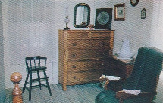 Bedroom With Authentic Furniture Herbert Hoover Birthplace West Branch Iowa