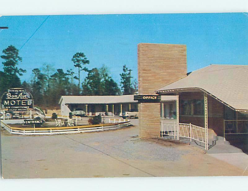 Pre-1980 MOTEL SCENE Jesup - Near Stateboro & Savannah Georgia GA F7634