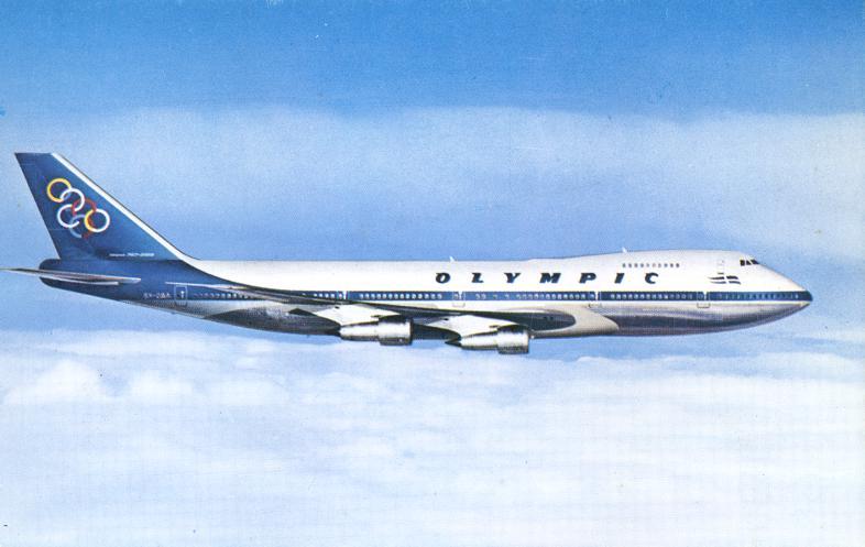 Olympic Airways - Boeing 747-200B - Jumbo Jet - Aviation