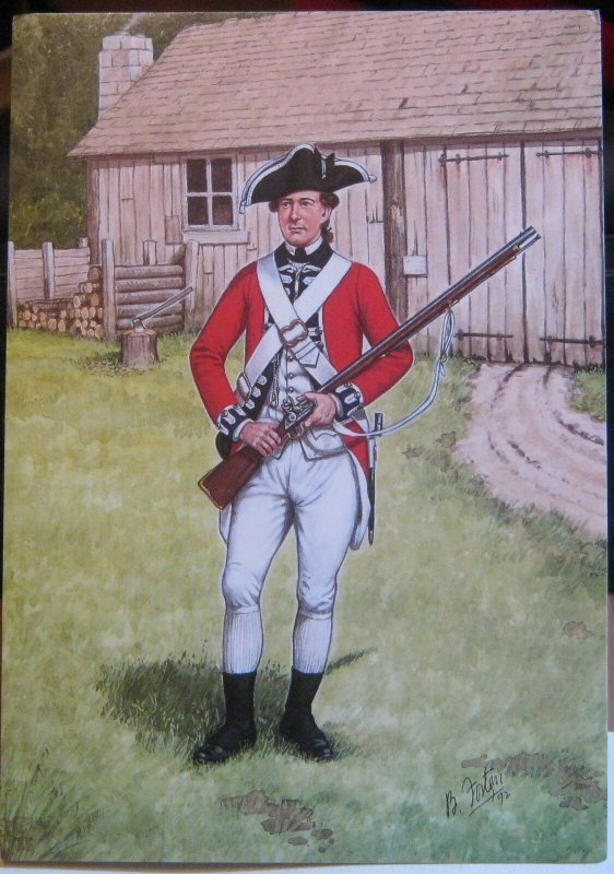 Postcard Military The Scots Guard Private 3rd Foot Guards - unposted