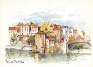 BR15392 Mont de Marson  painting postcard