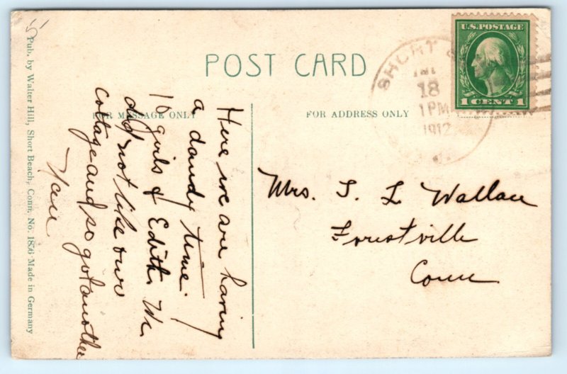 Stratford CT Short Beach Connecticut Postcard