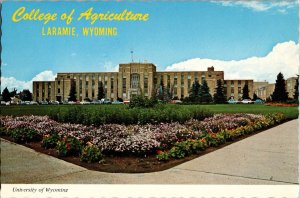 Laramie WY, College Agriculture, Wyoming Vintage Postcard CE12