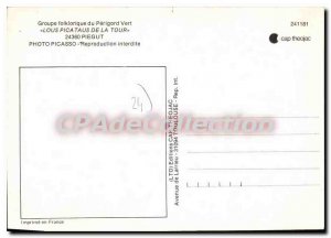 Postcard Modern folklore PIEGUT LOUS PICA TAUS TOWER