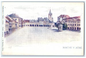 c1905 Namesti V Jicine Králové Czechia Czech Republic Antique Unposted Postcard