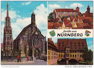 Germany Nuernberg Gruesse Aus 1970 Multi View