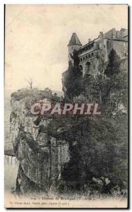 Old Postcard Chateau Bruniquel