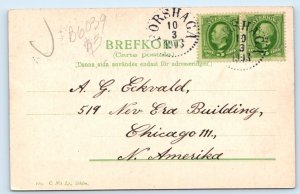MÖRSIL: EGGFORSEN Sweden UDB 1903 Postcard