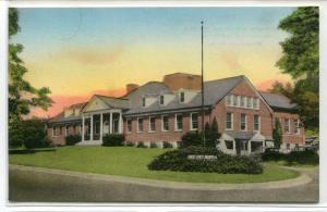 Emergency Hospital Doyleston Pennsylvania hand colored postcard