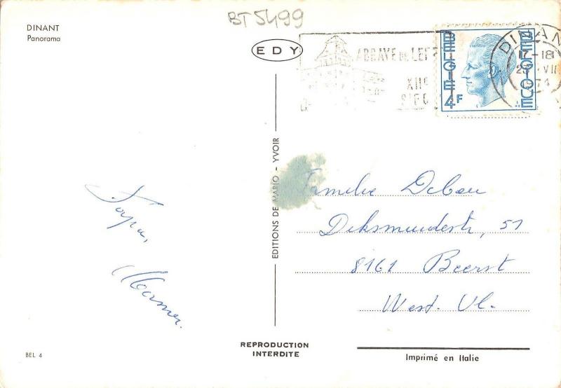 BT5499 Dinant panorama    Belgium