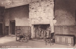 TUCK; CONWAY, Wales, United Kingdom, 1900-10s; Plas Mawr, Banqueting Hall