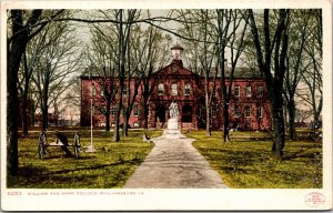 Postcard VA Williamsburg  William and Mary College