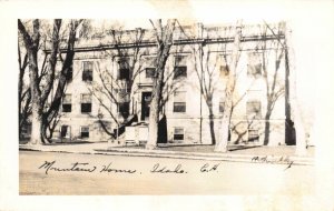 Real Photo Postcard Building in Mountain Home, Idaho~122801