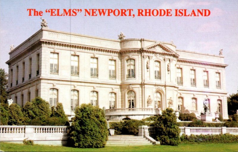 Rhode Island Newport The Elms