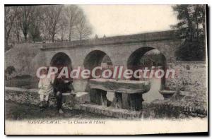 Postcard Old Magnac Laval La Chaussee de l'Etang