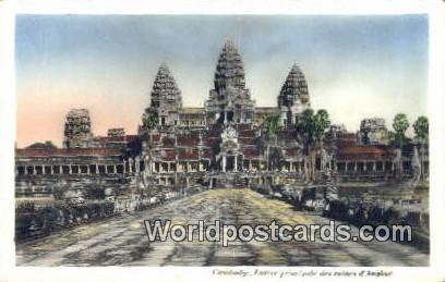 Cambodge Cambodia, Cambodge Entrée principale des ruines d'Angkor Cambodge E...