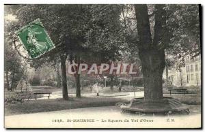 Old Postcard Saint Maurice Le Square Val d Osne