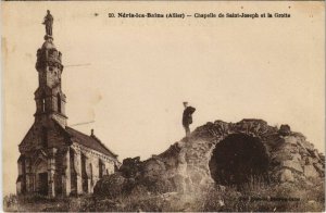 CPA neris les bains chapelle st joseph and the Grotto (1155969) 