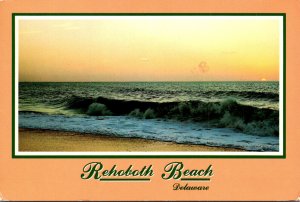 Delaware Rehoboth Beach At Sunrise 1986