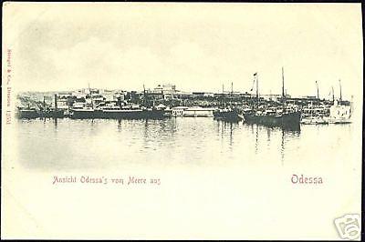 ukraine russia ODESSA, Panorama from the Sea (ca. 1899)