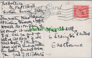 Genealogy Postcard - Absell, 6 Jevington Gardens, Eastbourne, Sussex  GL1193