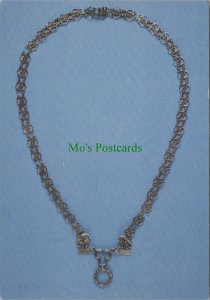 Museum of London Postcard - Silver Collar of SS Mid 15th Century RR19290