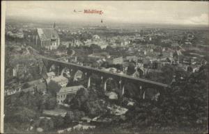 Modling Austria Birdseye View c1910 Postcard