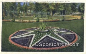 Flower Beds, Natatorium Park - Spokane, Washington