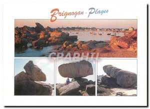 Postcard Modern Brignogan General view of the rocks Camel Toad Rock and Tremb...