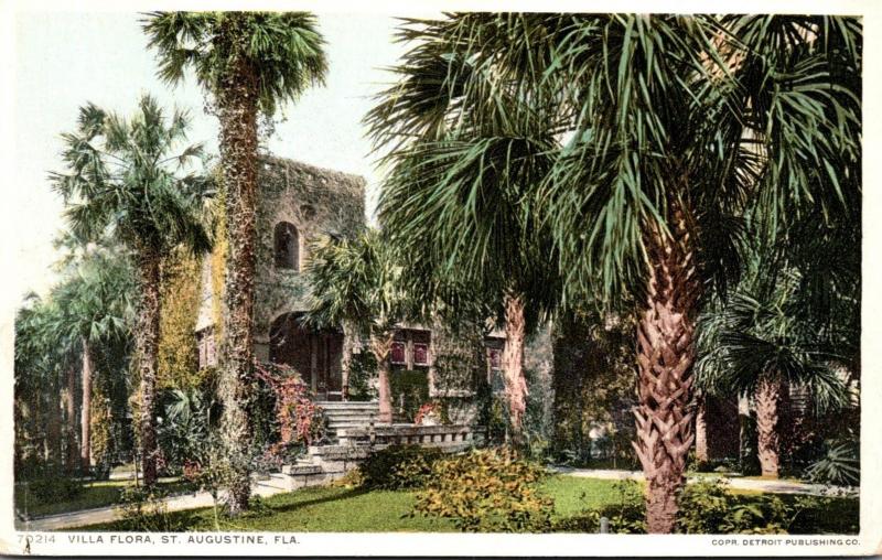 Florida St Augustine Villa Flora Detroit Publishing