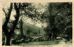 CPA MARVEJOLS - Pont de Peyre - Esplanade (638232)