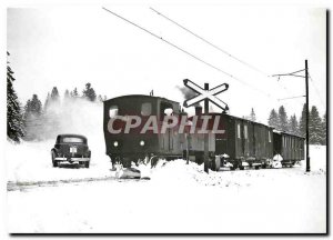 Postcard Modern Tram C 2x2 2 4 a La Chaux Abel