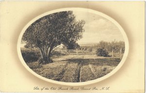 Site of the Old French Road Grand Pre Nova Scotia Canada