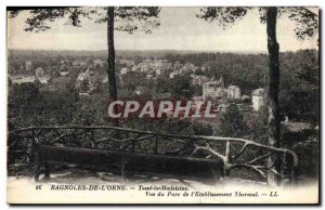 Old Postcard Bagnoles De L & # 39Orne Tesse La Madeleine View Of Park From & ...