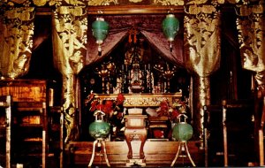 Hawaii Kona Kealakekua Daifukuji Soto Mission Decorated Altar Of The Main Temple