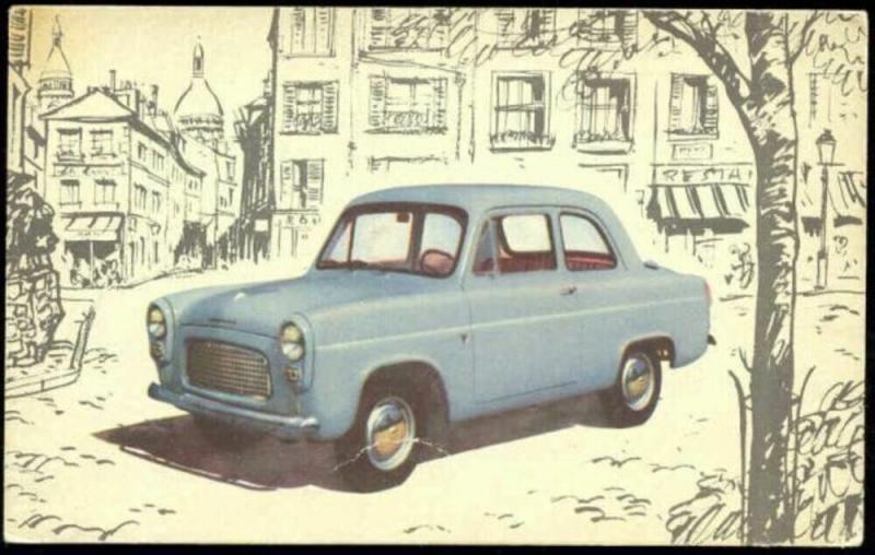 1960 British FORD Prefect, let to Cortina and Capri