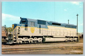 Railroad Locomotive Train Postcard - Delaware & Hudson #802