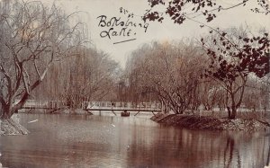 South Africa 1909 Boksburg Lake vintage postcard