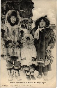 PC CHRISTIAN FAMILY OF THE MARY'S IGLOO MISSION AK US (a28857)