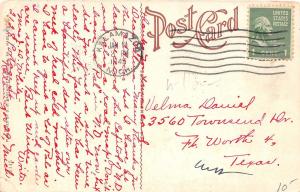 D62/ Annville Pennsylvania Pa Postcard 1945 P&R Railroad Station Depot