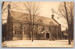 RPPC  Wells College  Aurora New York  Dining Hall   Real Photo Postcard  1906