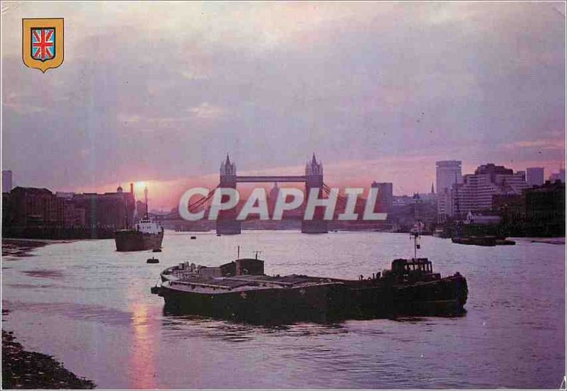 Modern Postcard London Bridge Tower