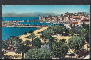 France Postcard - Cannes - Le Jardin Et Le Port. Posted    RS12082