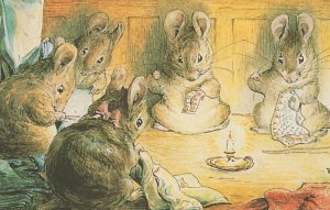 Mice Sewing Beatrix Potter The Tailor Of Gloucester Postcard