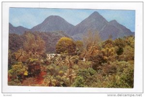 Les Pitons Du Carbet,Carbet Peaks,La Martinique,40-60s